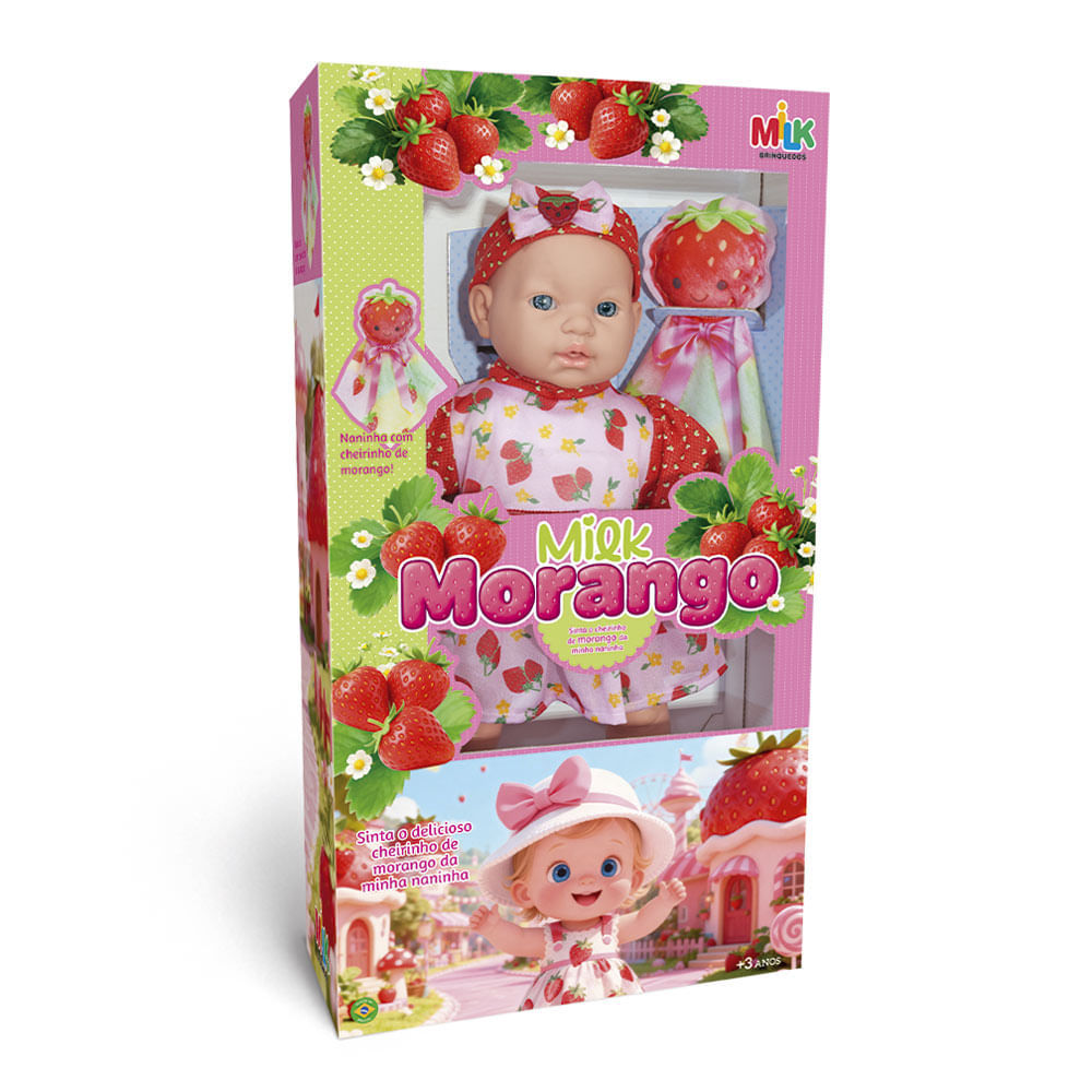 Boneca Morango Milk