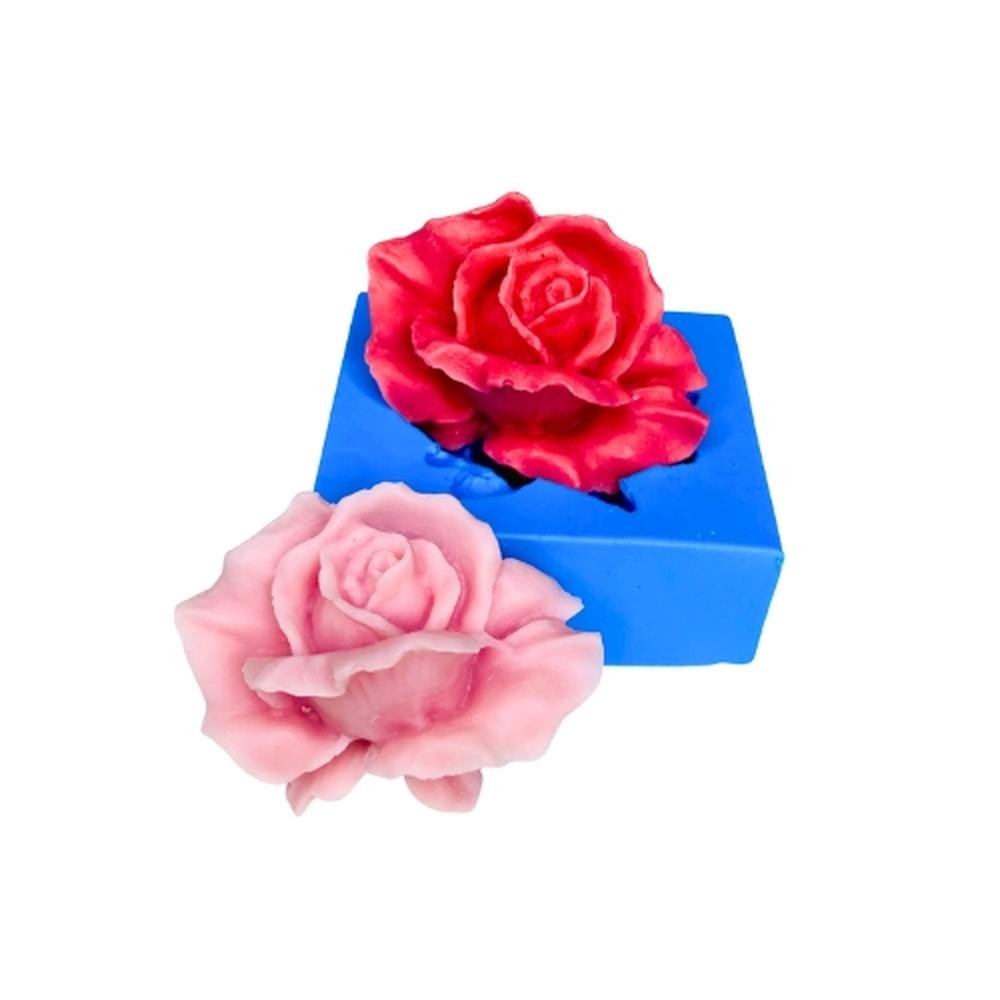 Molde de Silicone Rosa Dobrada