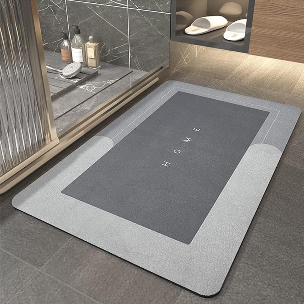 Kit Tapete Mágico Ultra Absorvente P Banheiro Antiaderente Liso Cor Cores Aleatórias em Oferta na Shopee