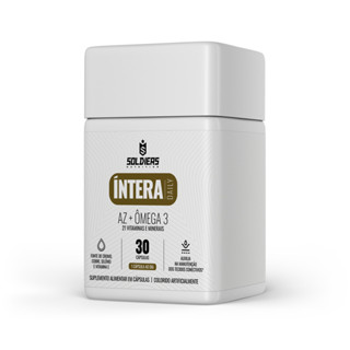 Multivitamínico  AZ + Ômega 3 Íntera Daily  Soldiers Nutrition em Oferta na Shopee