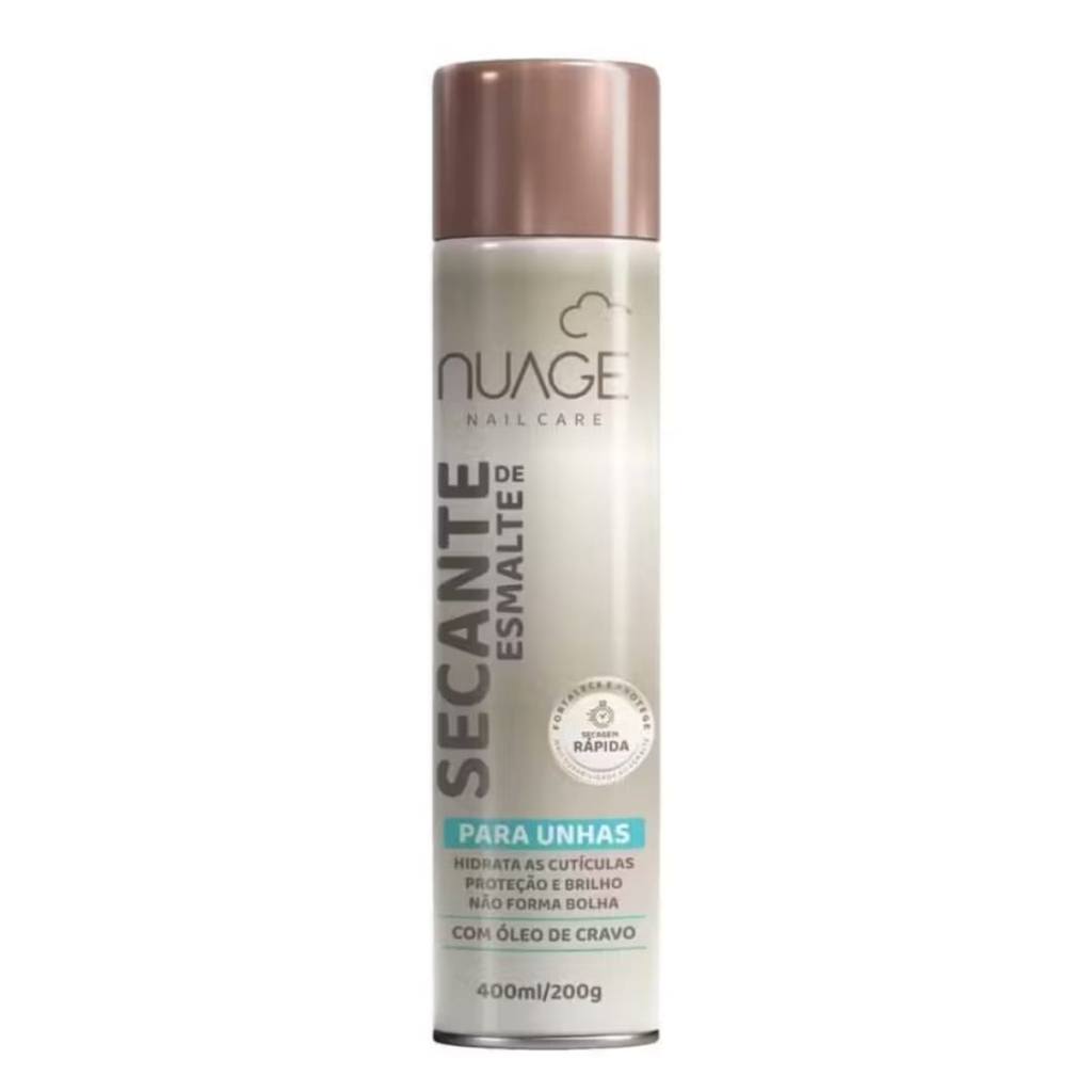 Secante de Esmalte Nuage Nail Care Para Unhas Com Oleo de Cravo 400ml/200g em Oferta na Shopee