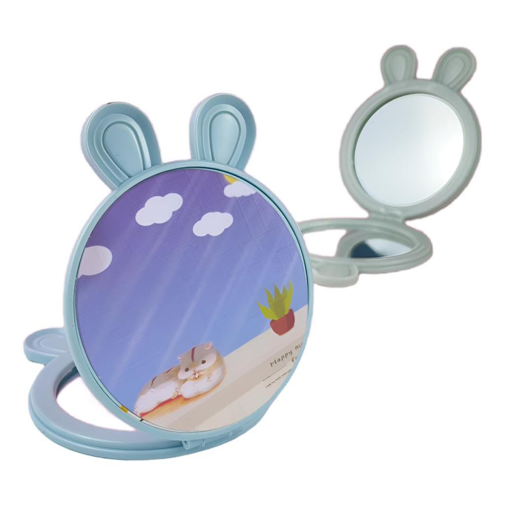 Espelho De Bolso Dobrável Portátil Coelhinho