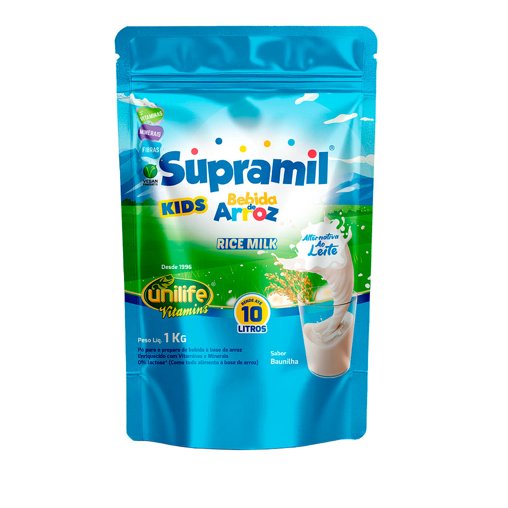 Supramil Bebida de Arroz Kids Unilife 1Kg em Oferta na Shopee