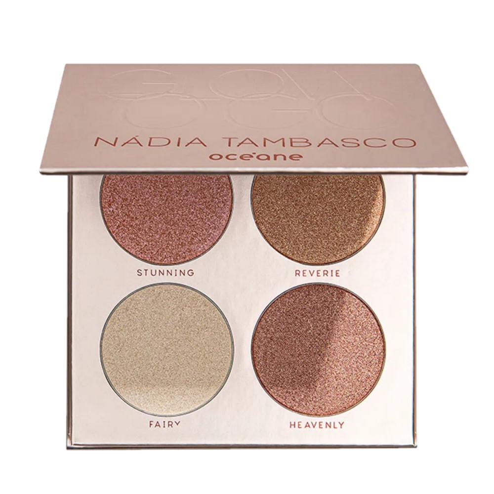 Nádia Tambasco By Océane Glow to Go - Paleta de Iluminadores
