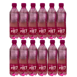 KIT 12 UNIDADES AGUA PH7 COM GAS 500ML