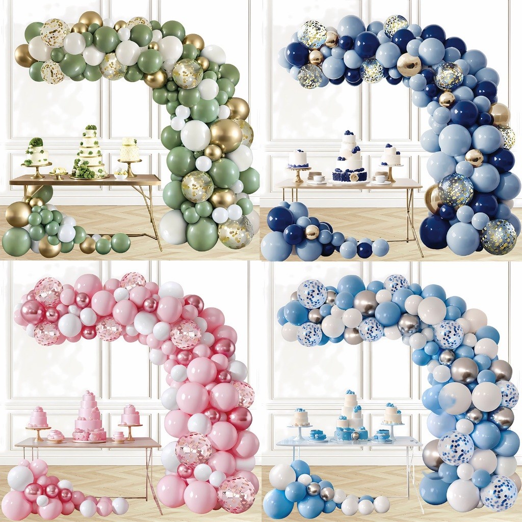 Conjunto de Balões Luxuosos para Decoração de Festas e Aniversários em Oferta na Shopee