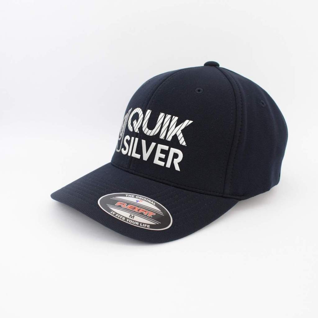 Boné Quiksilver Flexfit Silver Transfer Emb Navy M