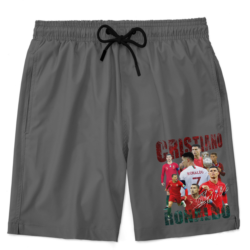 Short Masculino Futebol Clube Praia Cristiano Ronaldo R7 Estrela