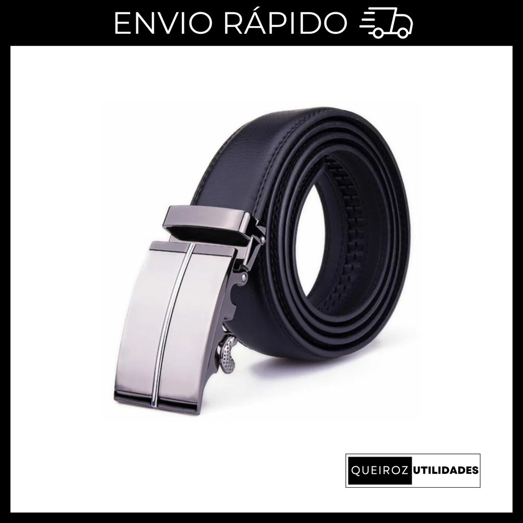 Cinto Confort Plus – Fivela Prata - Tamanhos Grandes 120cm | Estilo e Ajuste Perfeito oferta