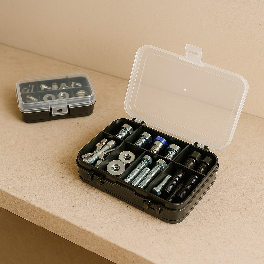 Estojo Organizador 8002 Caixa Maleta C/ 13 Divisórias Ferramentas Pesca Anzol Parafuso Costura Agulha Botão Alfinete em Oferta na Shopee