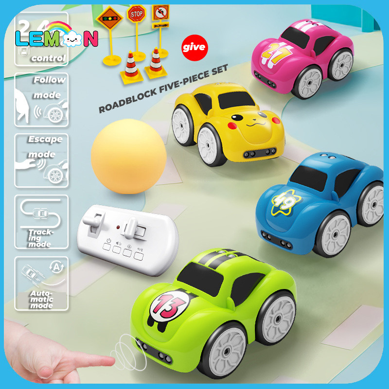 Carro De Controle Remoto Dos Desenhos Animados Com Iluminação Musical Indução Inteligente ...
