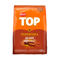 Cobertura Chocolate ao Leite Top Gotas 400g Harald