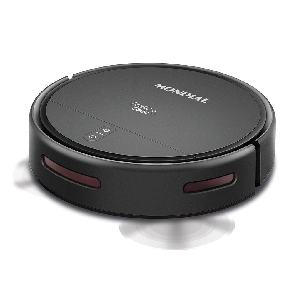 Robô Aspirador de Pó Pratic Clean Mondial Preto Bivolt RB-12-ST-BL