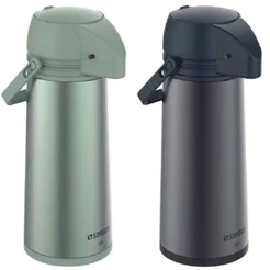 Garrafa de Café Térmica Soprano Single em Inox 1,9 Litro para Bebida Quente Água Chá Café