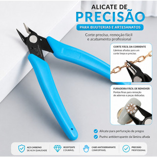 Cortador de Joias de Unhas em Metal - Remova e Desmonte Acessórios com Precisão e Facilidade! - Corte com Facilidade