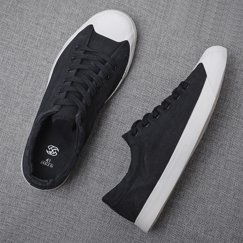2026 novo estilo sapatos de lona sapatos masculinos primavera outono respirável sapatos casuais masculinos na moda All-M