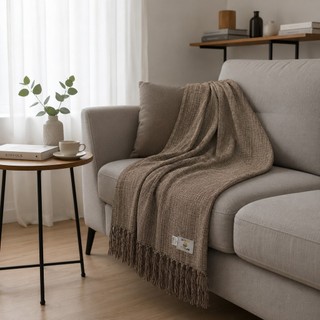 Manta Decorativa para Sofá Grande 3,00x2,25m Gigante Direto da Fábrica 100%Algodão Super Confortável