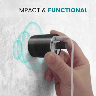 Detector de Vazamento de Água Multifuncional com Coletor de Som Adequado para Detecção de Diversos Tubos de Construção