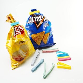 Yarall 32 Peças de Clipes Plásticos para Embalagens de Alimentos, Clipes de Vedação para Sacos com Design Curvo para Ali
