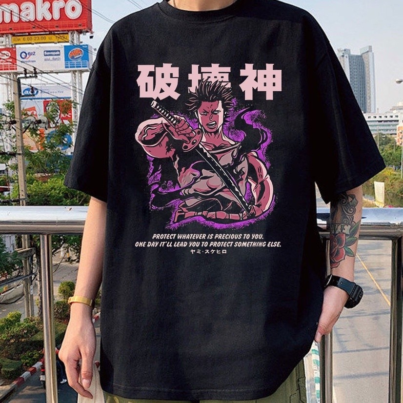 Camiseta Basica Camisa Yami Sukehiro Capitao Magico Black Clover Bulls  -JOVI. -ec Oferta Do Dia