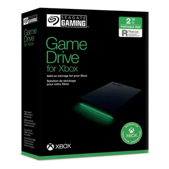 Hd Externo Seagate 2tb Game Drive P/ Xbox 2.5 - Preto Preto