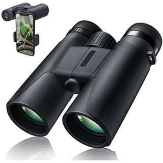 Binóculos Profissionais 10X42 Com Adaptador De Smartphone , Compactos À Prova D'água De Baixa Visão Noturna Para Pássaro