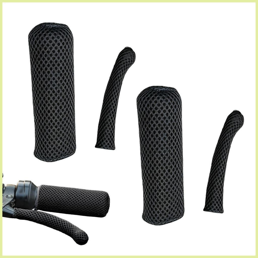Capa para Guidão de Motocicleta, Antiderrapante, Impermeável, Respirável, Manga de Seda Gelada para Bicicleta, Scooter B