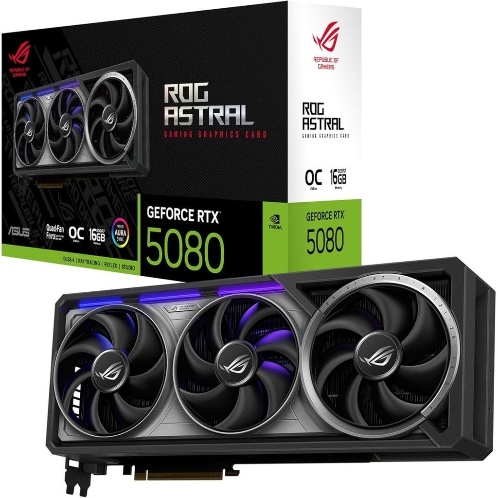 ASUS TUF GeForce RTX ™   Placa de Vídeo 5080 16GB GDDR7 Edição OC, NVIDIA, Deskt