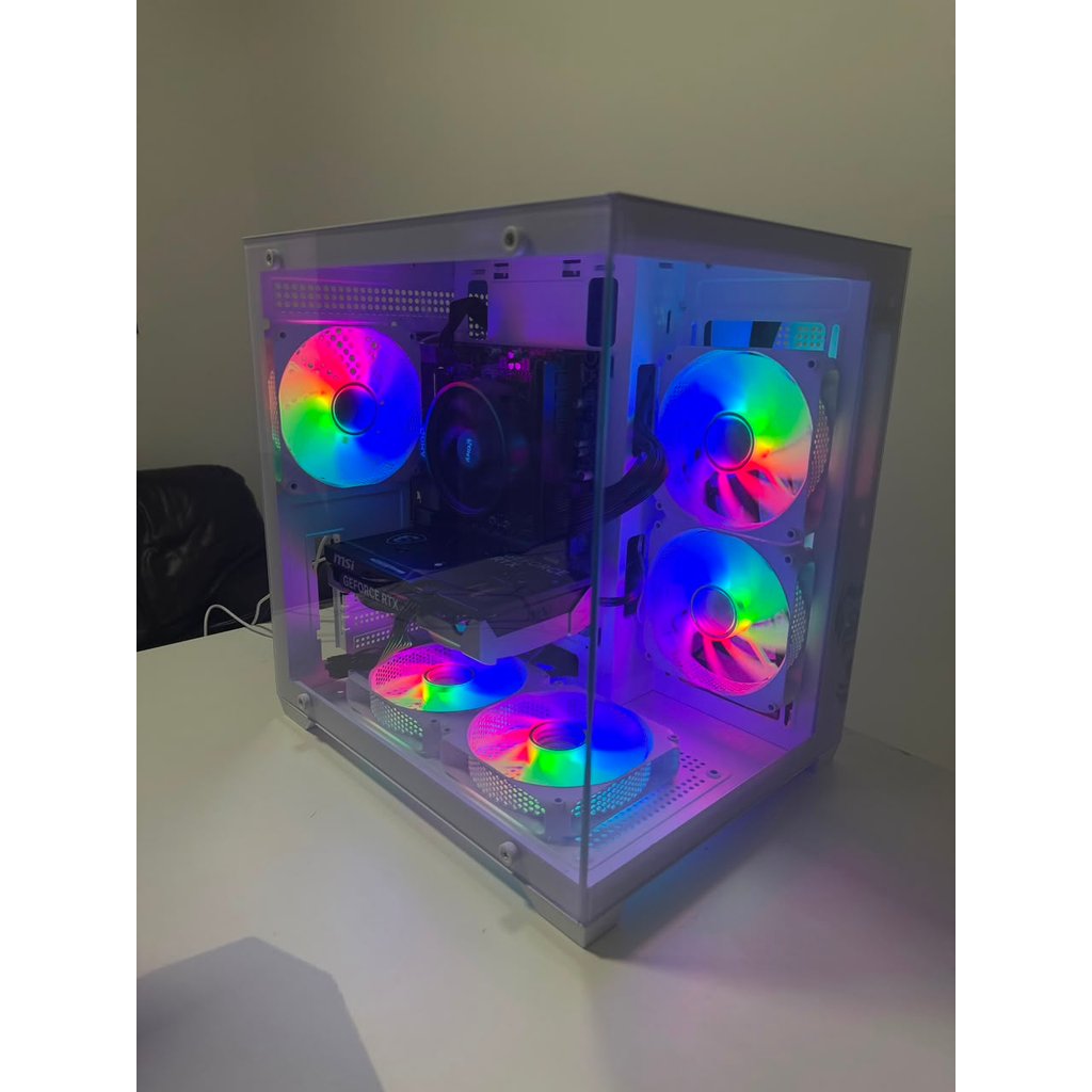 PC Gamer Aquário AMD Ryzen 5 5600GT | 16GB RAM DDR4 | ASUS TUF Gaming | SSD | Ga