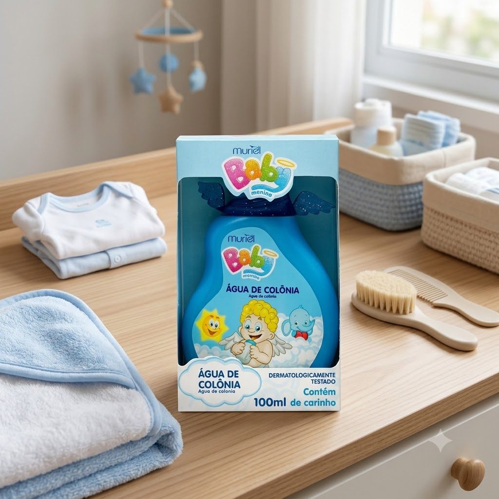 Colônia Infantil Muriel Baby Menino 100ml — imagem 2 de 2