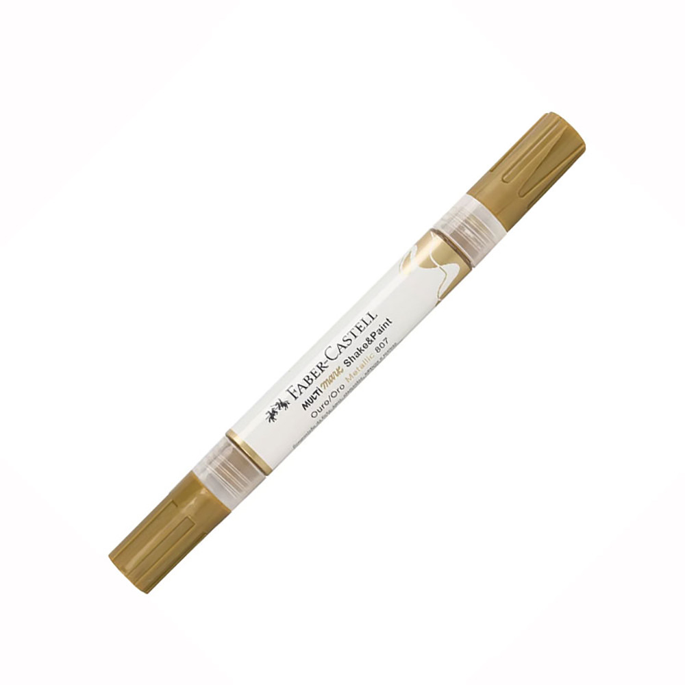 Pincel marcador multisuperfícies Multimark Ouro MM/SPOUM807\357110 Faber-Castell