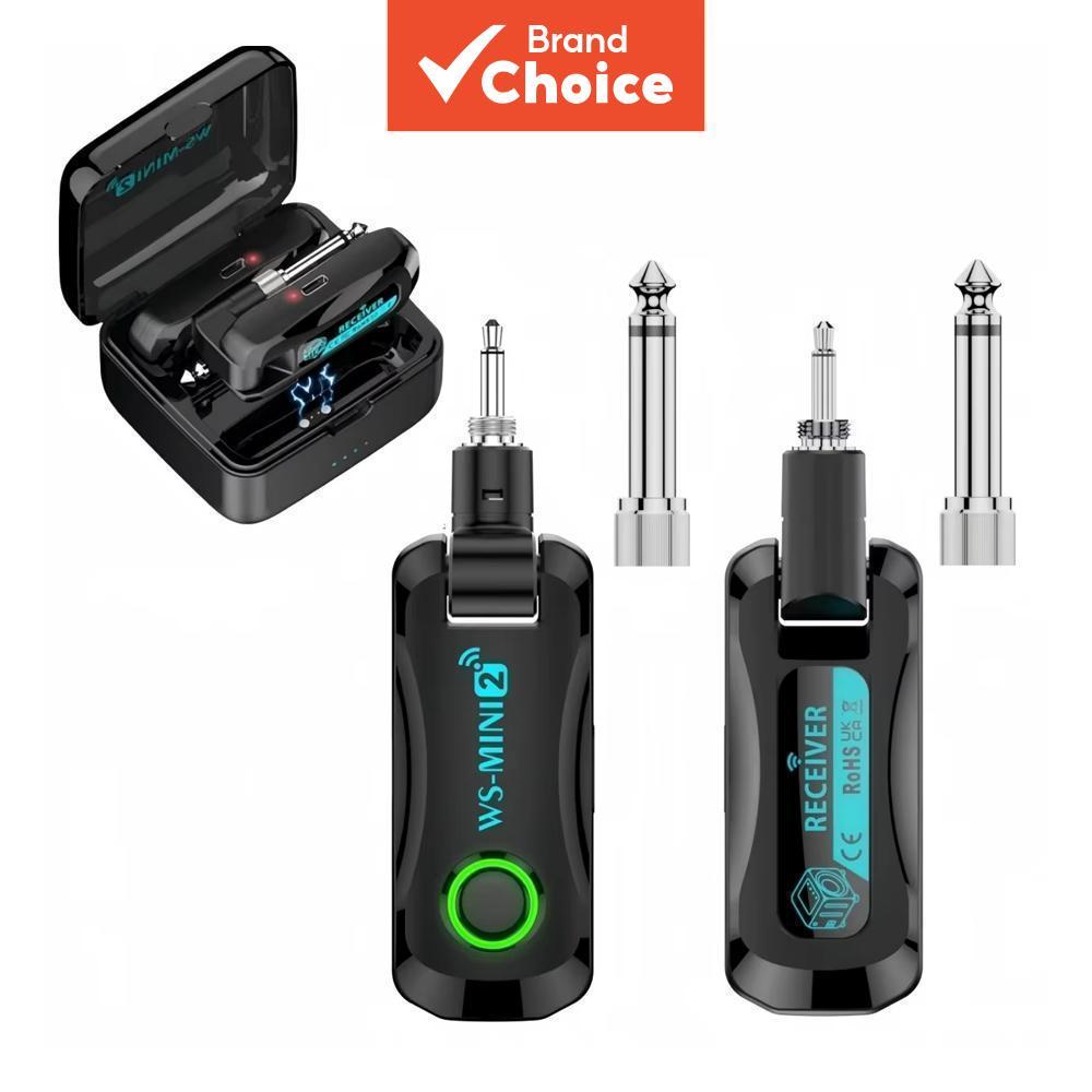 Transmissor E Receptor De Instrumento WS-MINI2 , Baixa Latência 2.4G , Para Apresentações Ao Vivo Com Guitarra , Baixo ,