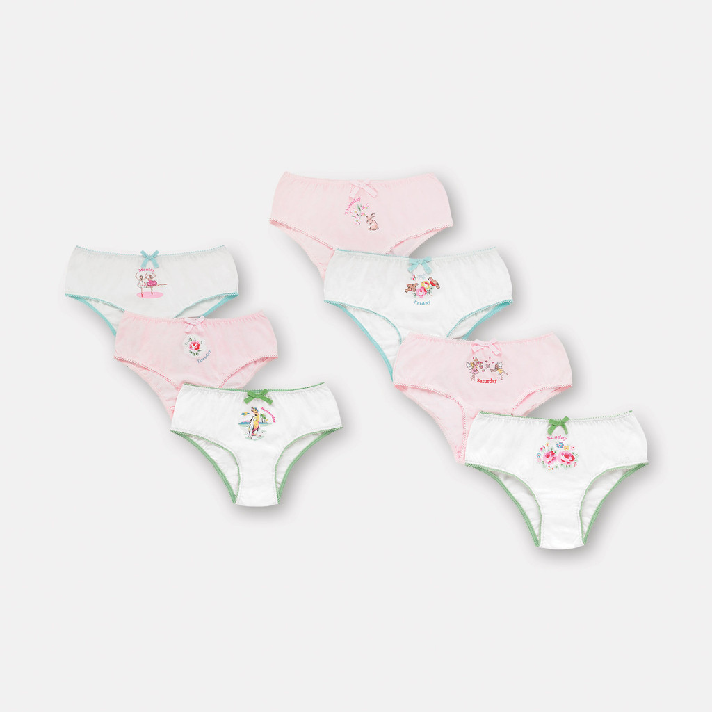Meninos meninas médio grande crianças todo algodão puro pequena roupa interior dos desenhos animados impresso crianças B