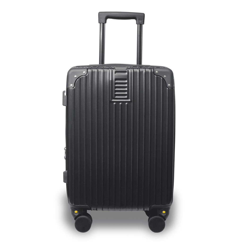 Mala 10kg Bordo ABS Rígido Entrada USB Padrão ANAC Bagagem de Mão Viagem Rodas 360° e Cadeado TSA