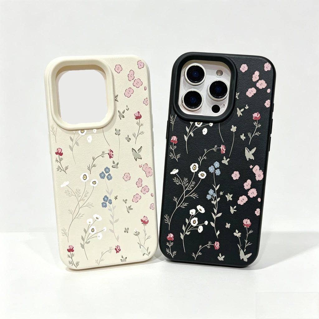 Estética Flor Selvagem Impressão Caso De Telefone Para Samsung Galaxy A57 A37 A27 A07 A17 A36 A26 A15 A52 A54 A36 A55 A3