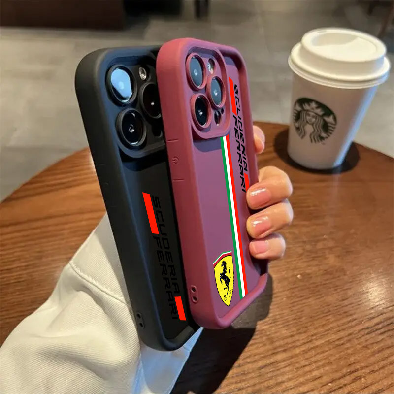 Capa de celular Ferrari para carro esportivo de luxo, adequada para Samsung Gala