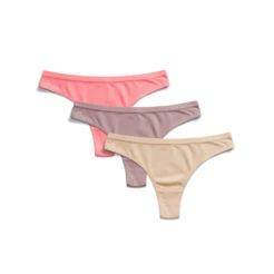 Kit 3 Calcinhas Tanga Hoahi Algodão