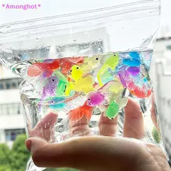 20 Peças De Brinquedo De Peixinho Artificial , Peixe Flutuante Realista Para Aquário E Gato