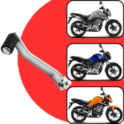 Pedal Câmbio Passar Marcha Honda Cg Titan Fan 160 2016 Até 2026