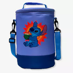 Bolsa Térmica Cilíndrica Stitch - Disney