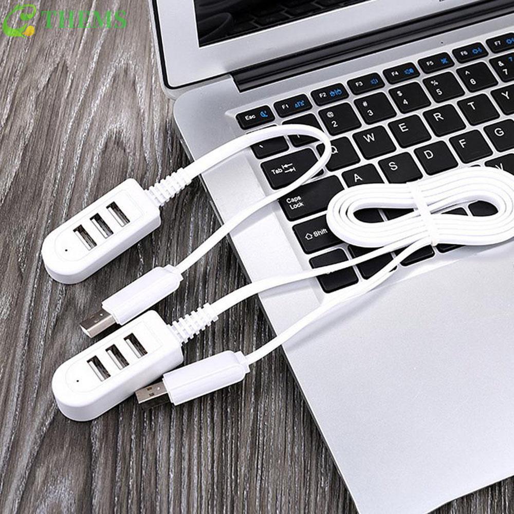 THEMS Hubs USB Duráveis Acessórios Rápidos Para Computador Adaptador Expansor Periféricos De Alta Velocidade