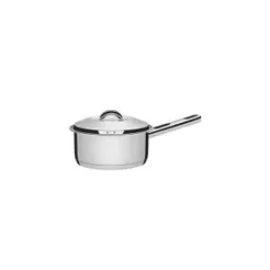 Panela Tramontina Solar 14 cm 1,1 L Fundo Triplo Aço Inox
