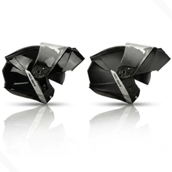 Capacete Robocop Articulado Xtroy Escamoteavel Modular Preto