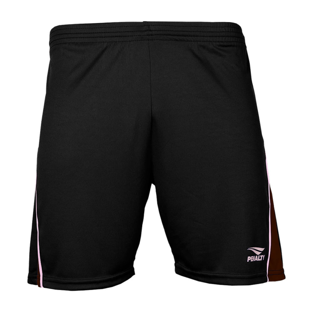 Calção Masculino Penalty Futebol Shoulder Preto/Bordo