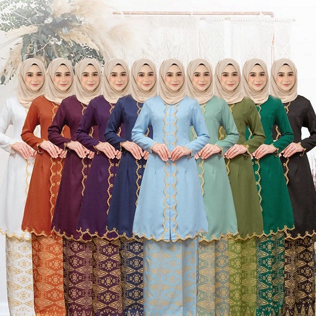 Novo estilo malásia roupas malaias roupas femininas característica tradicional estilo étnico roupas requintado bordado m