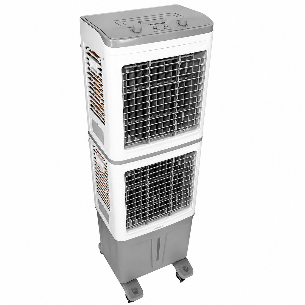 Climatizador Ventisol 60L Duplo Clin PRO 60 300W 9000m³/h 3 Velocidades até 70m² 3 Velocidades
