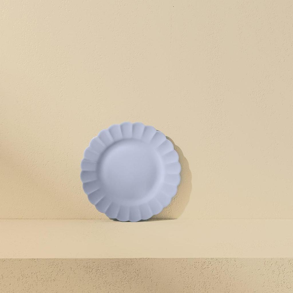 Jogo de 6 Pratos Rasos 27,5cm Oxford Flora Áster — imagem 2 de 2