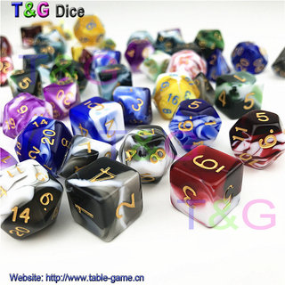 D DND grupo de corrida cor mágica modelo dados multifuncional acessórios jogo mesa adereços série mágica novo estilo ven