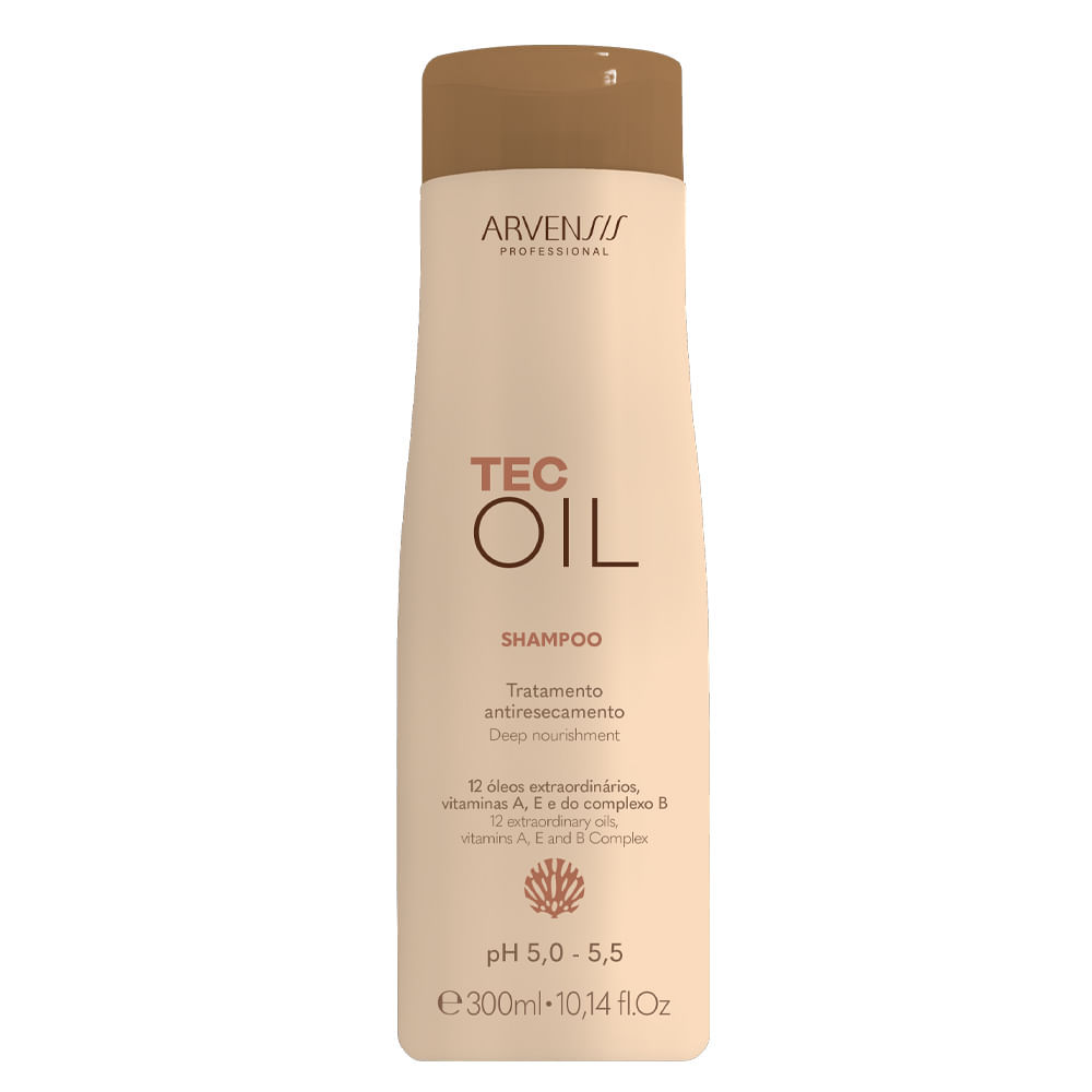 Shampoo Arvensis Tec Oil 12 Óleos 300ml