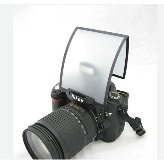 [Três Coroas] Câmera SLR Flash Interno Difusor Universal Flash Difusor Difusor Difusor